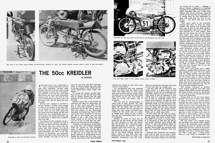 The 50cc Kreidler, Cycle World