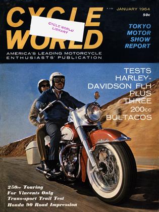 JANUARY 1964 | Cycle World