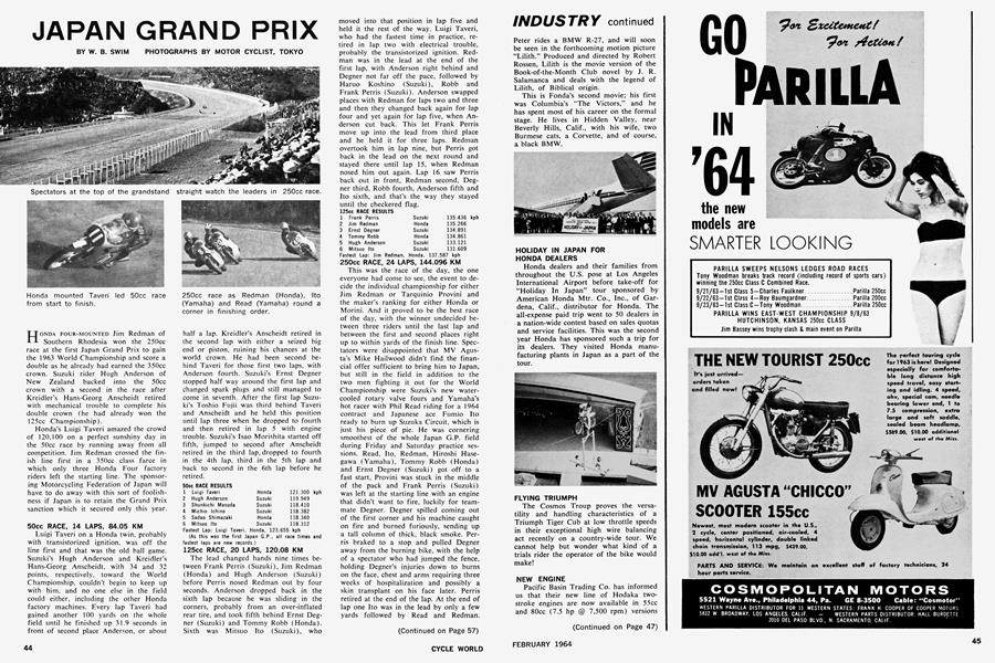 Japan Grand Prix | Cycle World | FEBRUARY 1964