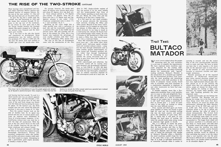 Bultaco Matador | Cycle World | AUGUST 1964