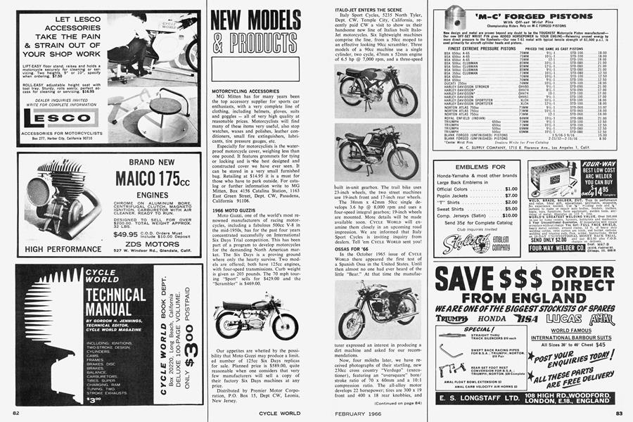 Cycle World | Cycle World | FEBRUARY 1966