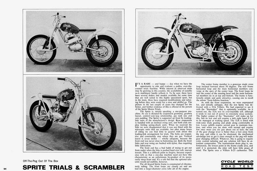 sprite trials bike