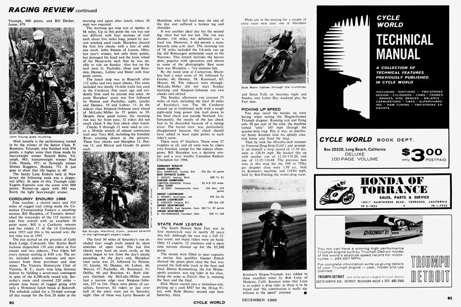 Advertisement: Cycle World | Cycle World | DECEMBER 1966