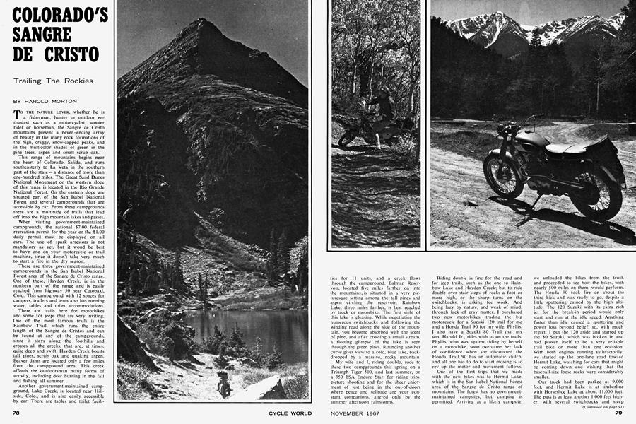 Colorado's Sangre De Cristo