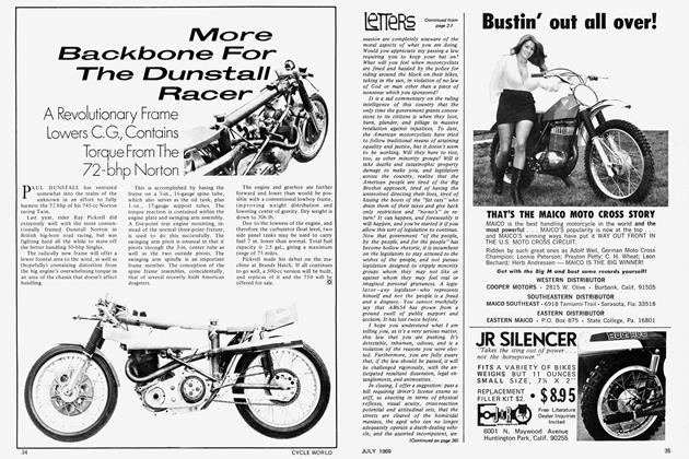 Bsa Rocket Three | Cycle World | JULY 1969