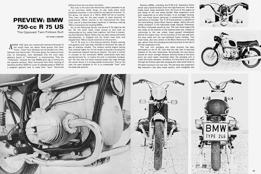 Bmw 750-Cc R 75 Us
