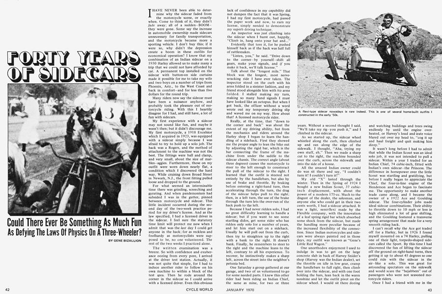 Forty Year of Sidecars