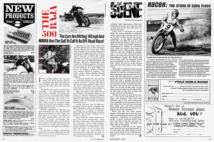 The Baja 500 | Cycle World | SEPTEMBER 1970