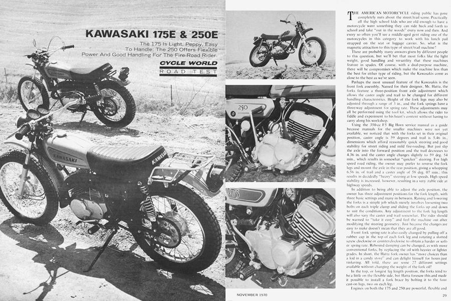 Kawasaki 175e & 250e