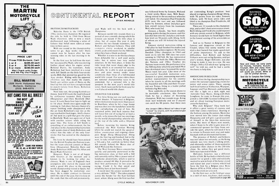 Continental Report