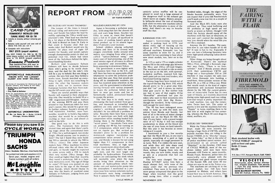 Report From Japan