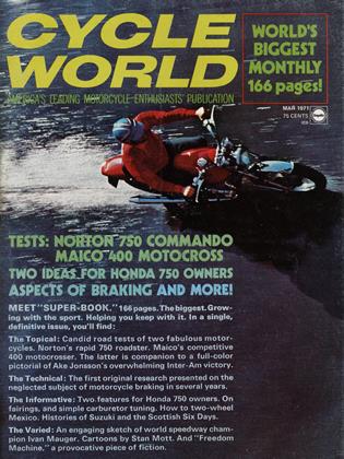 MAR 1971 | Cycle World