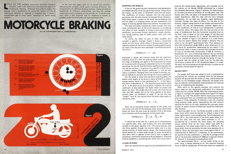 Motorcycle Braking