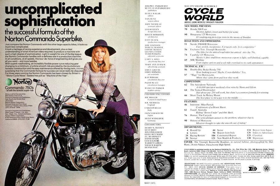 Norton: Commando 750's