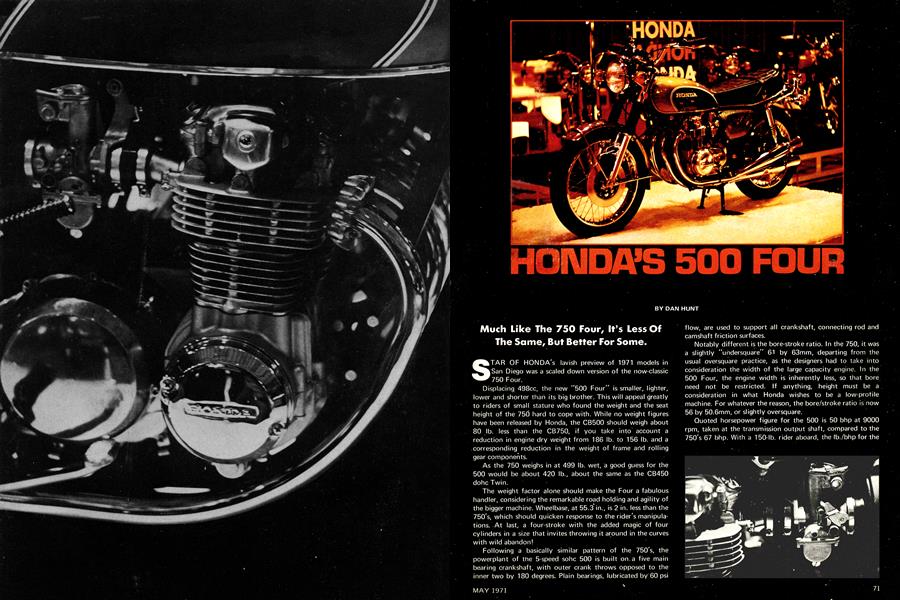 Honda's 500 Four