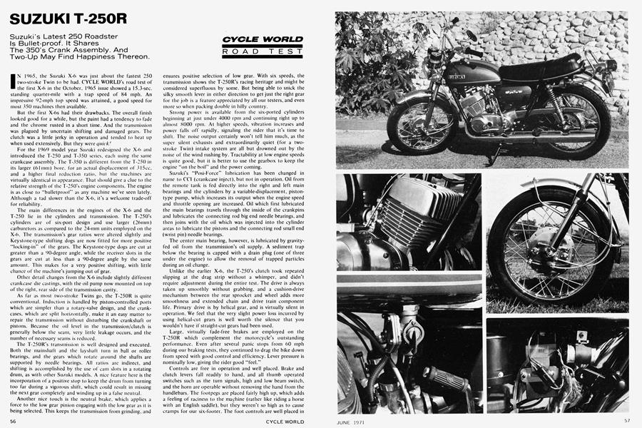 Suzuki T-250r | Cycle World | JUNE 1971