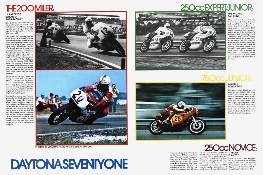 Daytona Seventy One | Cycle World | JUNE 1971