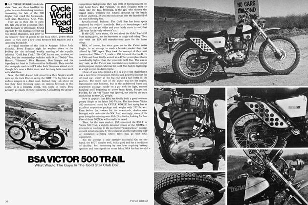 Triumph Tiger Cub | Cycle World | APRIL 1967