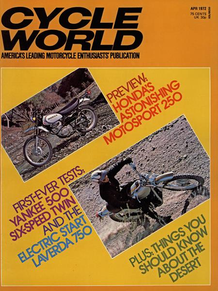 Issue: - April 1972 | Cycle World
