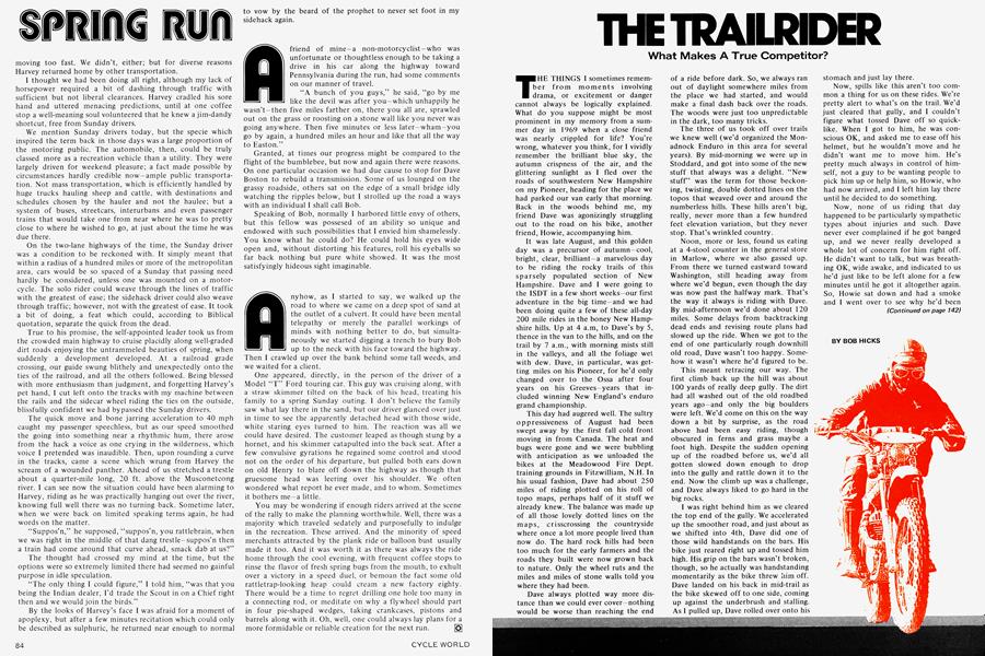 The Trailrider | Cycle World | JULY 1972