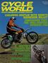 Cycle World April 1974 Cover