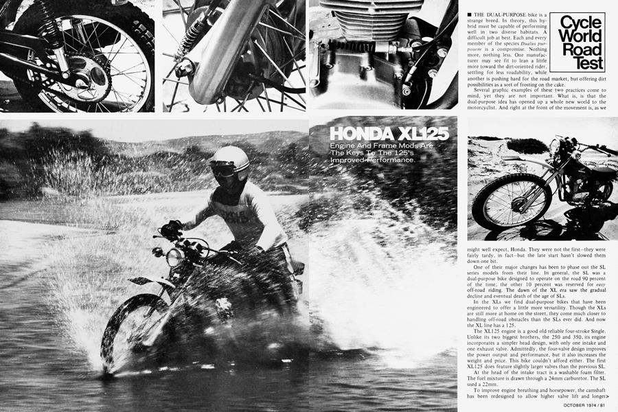 Honda Xl125 | Cycle World | OCT 1974