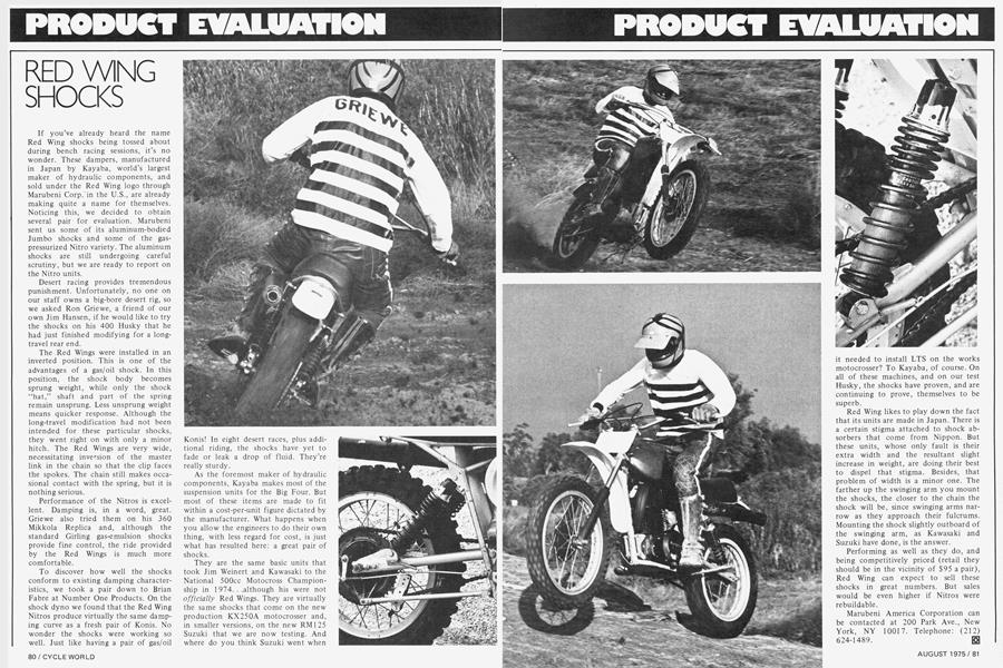 Product Evaluation