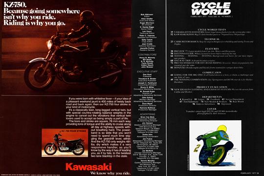 Masthead, Page: 3 - FEBRUARY 1977 | Cycle World