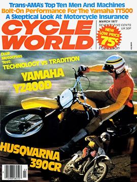 Cycle World, Page: 1 - MARCH 1977 | Cycle World