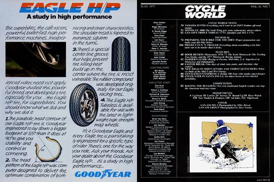 Masthead, Page: 3 - JULY 1977 | Cycle World