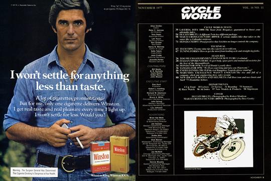 Masthead, Page: 3 - NOVEMBER 1977 | Cycle World