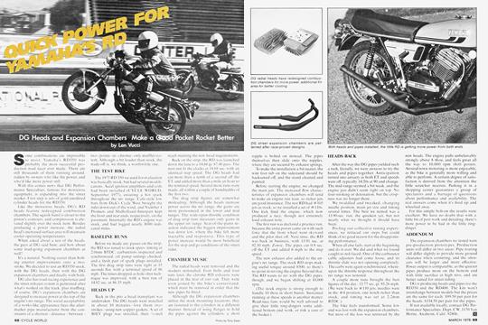 Quick Power For Yamaha's Rd, Page: 68 - MARCH 1978 | Cycle World