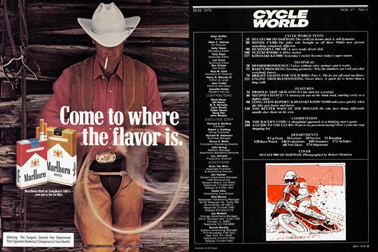 Masthead, Page: 3 - MAY 1978 | Cycle World