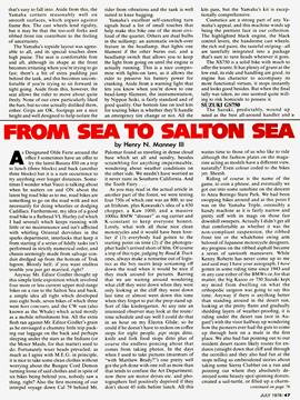 Form Sea To Salton Sea, Page: 47 - JULY 1978 | Cycle World