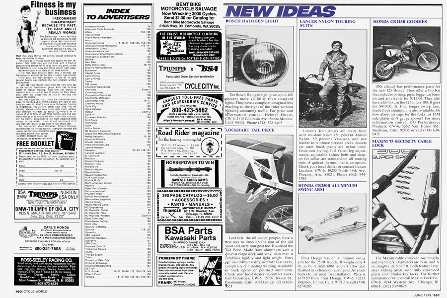 New Ideas | Cycle World | JUNE 1979