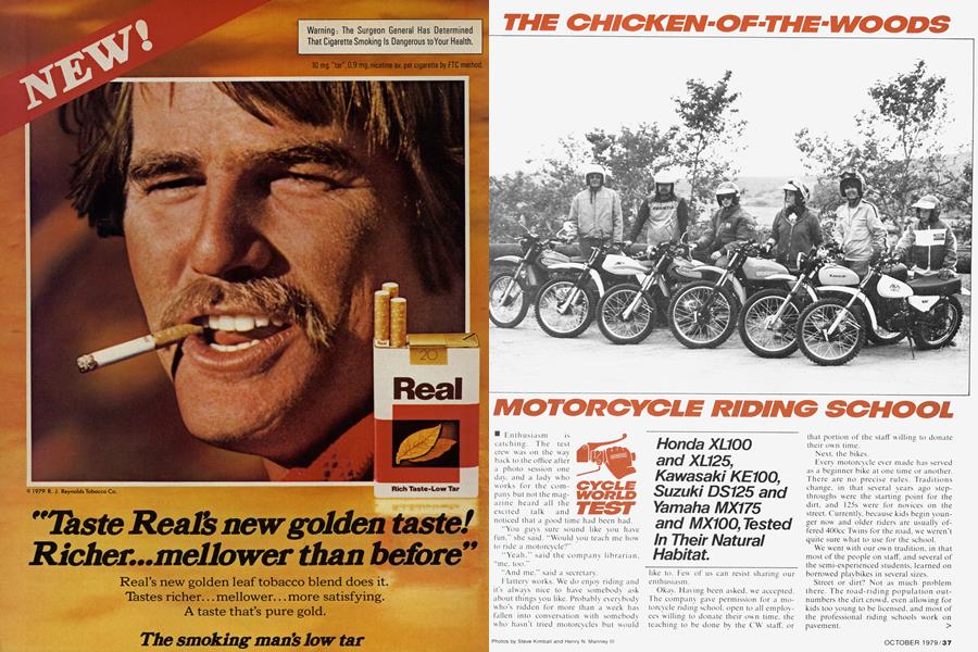 The Chicken-Of-The-Woods Motorcycle Riding School