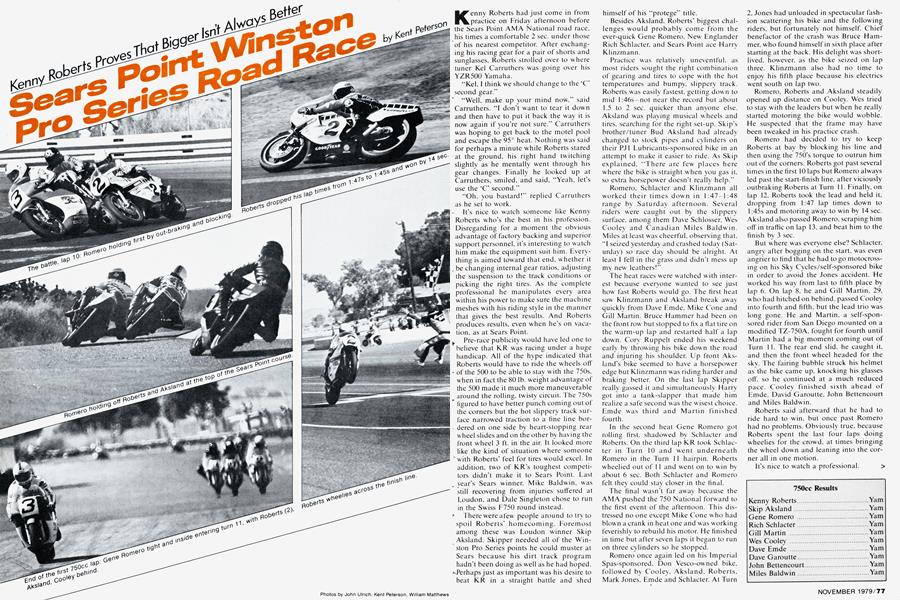 Sears Point Winston Pro Series Road Race