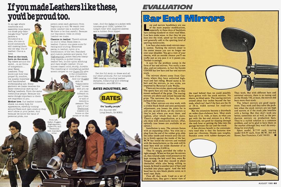 Bar End Mirrors