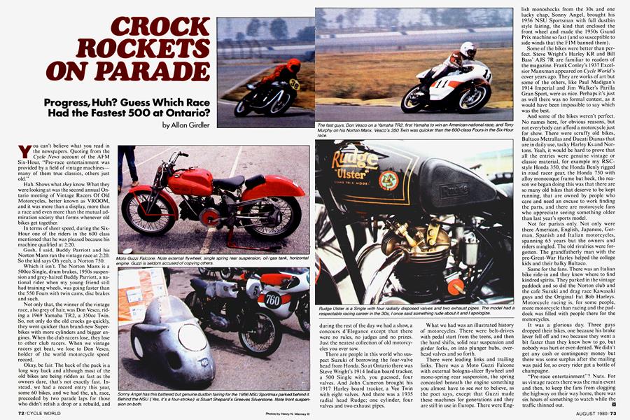 Crock Rockets On Parade
