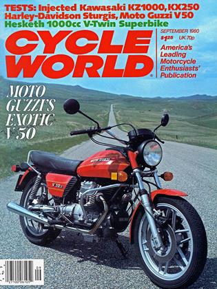 Moto Guzi V50 Ii | Cycle World | SEPTEMBER 1980