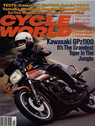 FEBRUARY 1981 | Cycle World