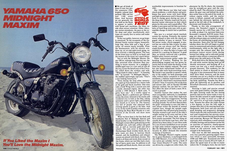 Yamaha 650 Midnight Maxim