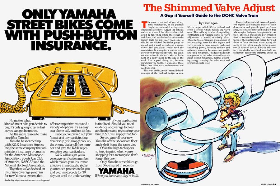 The Shimmed Valve Adjust