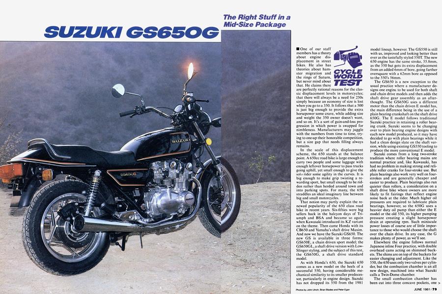 Suzuki gs online 650 gt