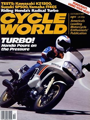 OCTOBER 1981 | Cycle World