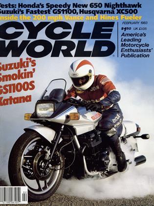 New Ideas | Cycle World | FEBRUARY 1983