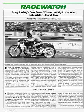 Racewatch, Page: 124 - MARCH 1983 | Cycle World