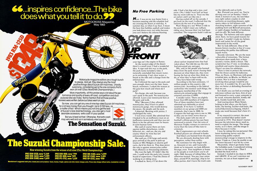 Cycle World Up Front