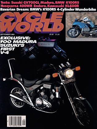 Vintage Aug 1984 CYCLE GUIDE Magazine Suzuki BMW K100RS V Twin Yamaha L4524 