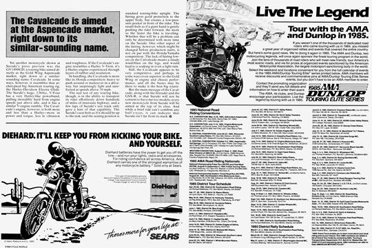 Ama, Touring & Transportation Department, Page: 115 - MAY 1985 | Cycle World